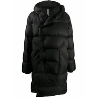Rick Owens Casaco matelassê com mangas longas - Preto