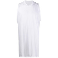 Rick Owens DRKSHDW Blusa oversized sem mangas - Branco