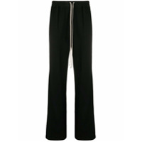 Rick Owens DRKSHDW Calça esportiva com ajuste no cós por cordão - Preto