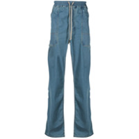 Rick Owens DRKSHDW Calça jeans com ajuste - Azul