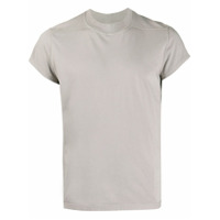 Rick Owens DRKSHDW Camiseta lisa com decote careca - Cinza
