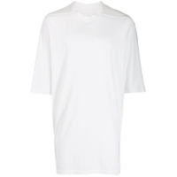 Rick Owens DRKSHDW Camiseta lisa oversized - Branco