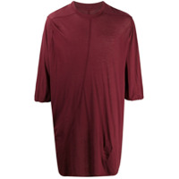 Rick Owens DRKSHDW Camiseta oversized com mangas curtas - Roxo