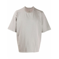 Rick Owens DRKSHDW Camiseta oversized com recortes - Cinza