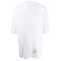 Rick Owens DRKSHDW Camiseta oversized lisa - Branco