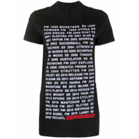 Rick Owens DRKSHDW Camiseta Performa - Preto