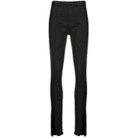 Rick Owens DRKSHDW Legging com detalhe de fenda - Preto