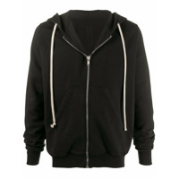 Rick Owens DRKSHDW Moletom com capuz e zíper - Preto