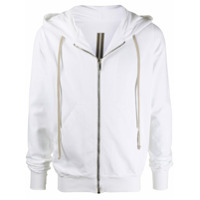 Rick Owens DRKSHDW Moletom com estampa de fotografia e capuz - Branco