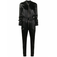 Rick Owens Maiô texturizado com zíper frontal - Preto