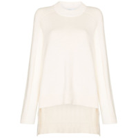 Rosetta Getty Suéter amplo de tricô - Branco