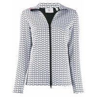 Rossignol Jaqueta padronagem com zíper - Branco