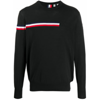 Rossignol Suéter de tricô com padronagem listrada - Preto