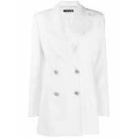 ROTATE Vestido blazer com abotoamento duplo - Branco