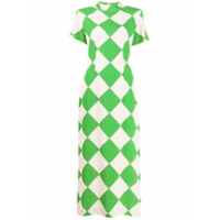 Rowen Rose Vestido longo com estampa - Verde