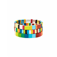 Roxanne Assoulin Conjunto 3 pulseiras Rainbow Brite - Azul