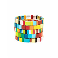 Roxanne Assoulin Conjunto 5 pulseiras Rainbow Brite - Azul