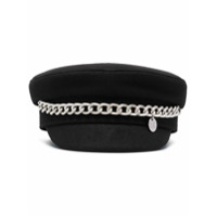 Ruslan Baginskiy Boina de lã com detalhe de corrente - Preto