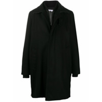 Sacai Casaco abotoamento simples com sobreposição - Preto