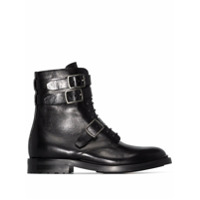 Saint Laurent Ankle boot Ceril de couro preta - Preto