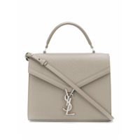 Saint Laurent Bolsa Cassandra com alça de mão - Cinza