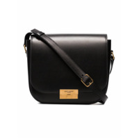 Saint Laurent Bolsa tiracolo Betty de couro - Preto