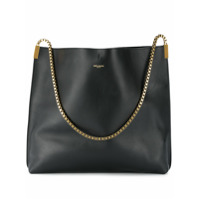 Saint Laurent Bolsa tiracolo de couro - Preto