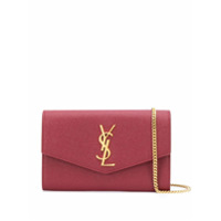 Saint Laurent Bolsa tiracolo envelope mini - Vermelho