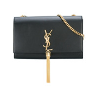 Saint Laurent Bolsa tiracolo 'Kate' com tassel - Preto