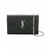 Saint Laurent Bolsa tiracolo Monogramme mini - Preto