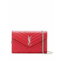 Saint Laurent Bolsa tiracolo Monogramme mini - Vermelho