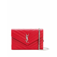 Saint Laurent Bolsa tiracolo Monogramme mini - Vermelho