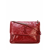 Saint Laurent Bolsa tiracolo Niki grande - Vermelho