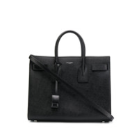 Saint Laurent Bolsa tote com alças de mão - Preto