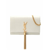 Saint Laurent Bolsa transversal Kate com alça de corrente - Neutro