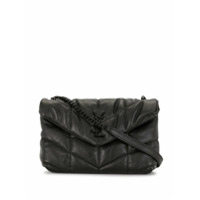 Saint Laurent Bolsa transversal Loulou Puffer Toy - Preto