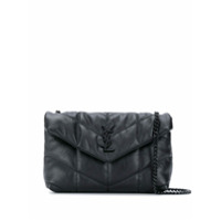 Saint Laurent Bolsa transversal monogramada - Preto