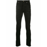 Saint Laurent Calça jeans skinny com cinco bolsos - Preto