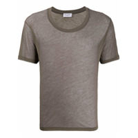 Saint Laurent Camiseta mangas curtas - Cinza