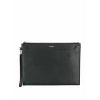 Saint Laurent Capa para tablet de couro - Preto