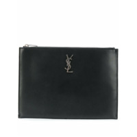 Saint Laurent Capa para tablet Monogram - Preto