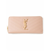 Saint Laurent Carteira modelo 'Monogramme' - Rosa