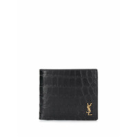 Saint Laurent Carteira monogramada East/West mini - Preto