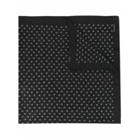 Saint Laurent Echarpe com estampa de âncora - Preto