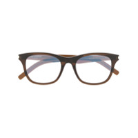 Saint Laurent Eyewear Armação de óculos redonda SL286 - Marrom