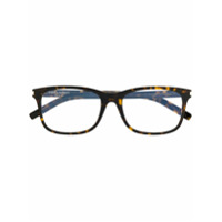 Saint Laurent Eyewear Armação de óculos tartaruga - Marrom