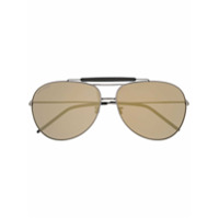 Saint Laurent Eyewear aviator-frame sunglasses - Preto