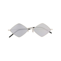 Saint Laurent Eyewear diamond sunglasses - Metálico
