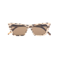 Saint Laurent Eyewear New Wave cat-eye frame sunglasses - Neutro