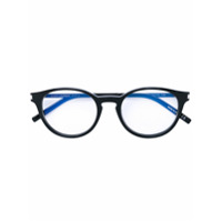 Saint Laurent Eyewear Óculos com armação redonda - Preto